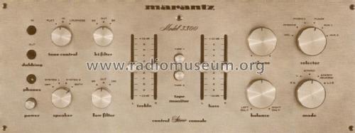 Stereo Control Console 3300; Marantz Sound United (ID = 303014) Ampl/Mixer