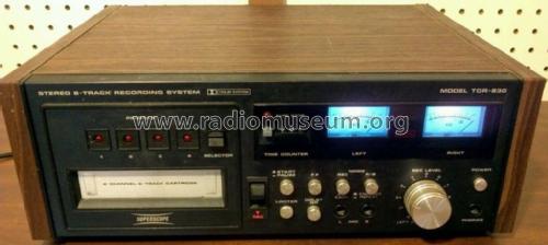 Stereo 8-Track Recording System TDR-830; Superscope, Geneva (ID = 1968343) R-Player