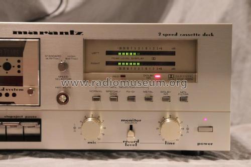 2 Speed Cassette Deck SD4020; Marantz Sound United (ID = 2075606) R-Player