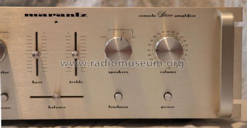 Console Stereo Amplifier 1072; Marantz Sound United (ID = 2268574) Ampl/Mixer