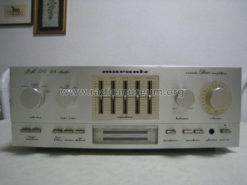 Stereo Console Amplifier Pm 510 Dc Ampl/Mixer Marantz Sound United