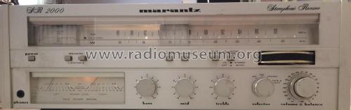 Stereophonic Receiver SR2000; Marantz Sound United (ID = 2389272) Radio