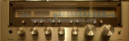 AM/FM Stereophonic Receiver MR250; Marantz Sound United (ID = 3079771) Radio