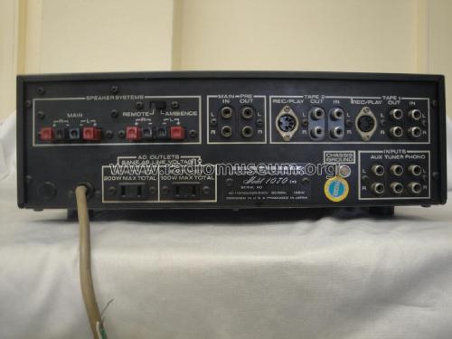 Console Stereo Amplifier 1070; Marantz Sound United (ID = 2823414) Ampl/Mixer