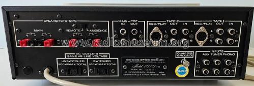 Console Stereo Amplifier 1070; Marantz Sound United (ID = 3075590) Ampl/Mixer