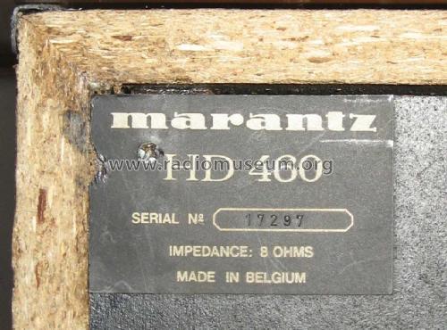 HD460; Marantz Sound United (ID = 2743362) Speaker-P