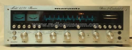 Stereo 2+ Quadradial 4 Receiver 4230; Marantz Sound United (ID = 2775690) Radio