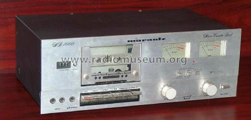 Stereo Cassette Deck SD-1000; Marantz Sound United (ID = 2852270) Enrég.-R