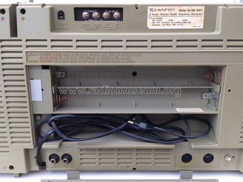 4 Band Stereo Radio Cassette Recorder NR-80F1; Marc; Japan (ID = 2130887) Radio