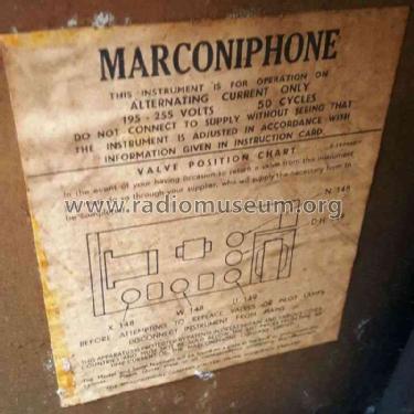 ARG41A; Marconi Co. (ID = 2066231) Radio