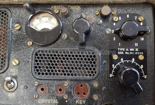 Spy Radio Set Type A Mk. III ; Marconi Co. (ID = 2430096) Mil TRX