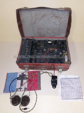 Spy Radio Set Type A Mk. III ; Marconi Co. (ID = 2901050) Mil TRX