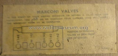 T25DA; Marconi Co. (ID = 2363682) Radio