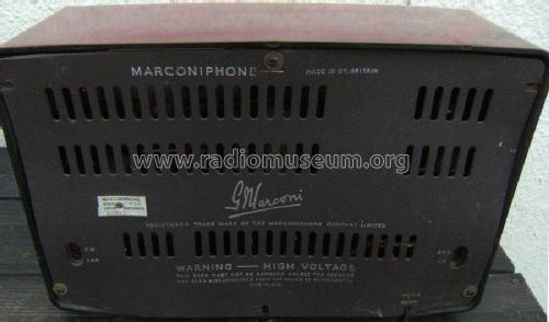 T89DA; Marconi Co. (ID = 2124616) Radio