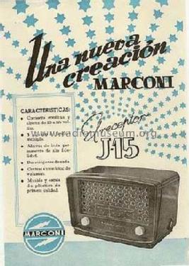 J-15; Marconi Española S.A (ID = 389830) Radio