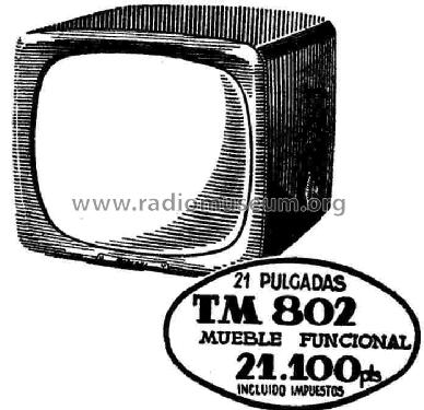 TM-802; Marconi Española S.A (ID = 616835) Television