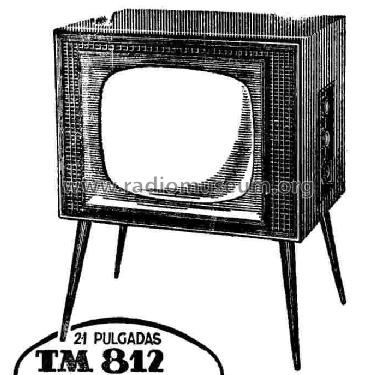 TM-812; Marconi Española S.A (ID = 616836) Television