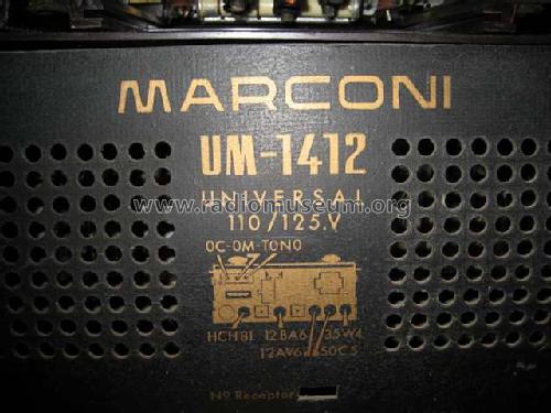 UM-1412; Marconi Española S.A (ID = 274093) Radio