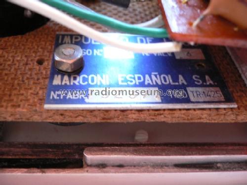 Junior TR-1425; Marconi Española S.A (ID = 1579177) Radio