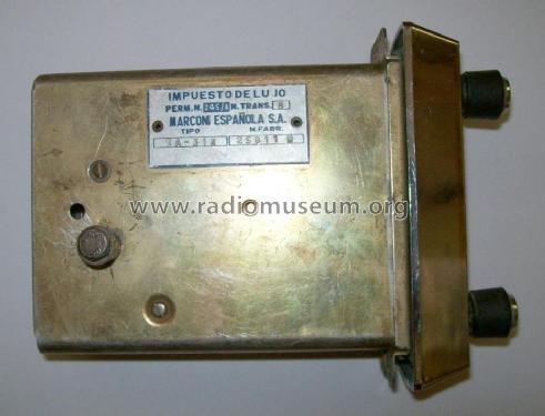 RA-314; Marconi Española S.A (ID = 1738537) Car Radio