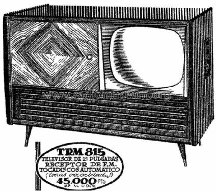 TRM-815; Marconi Española S.A (ID = 1073310) TV Radio