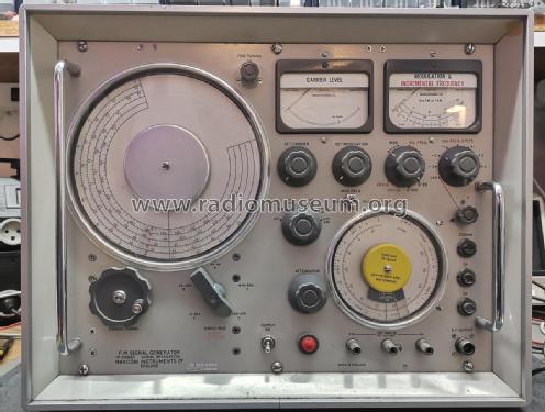 FM Signal Generator TF 1066B/20MI; Marconi Instruments, (ID = 2975377) Equipment