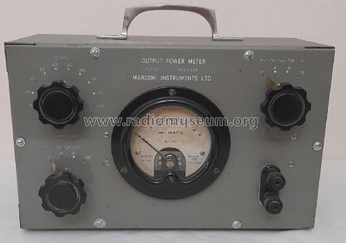 Output Power Meter TF340; Marconi Instruments, (ID = 2993438) Equipment