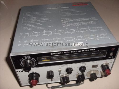 mi Signal Generator AM/FM TF2016A; Marconi Instruments, (ID = 1645206) Equipment