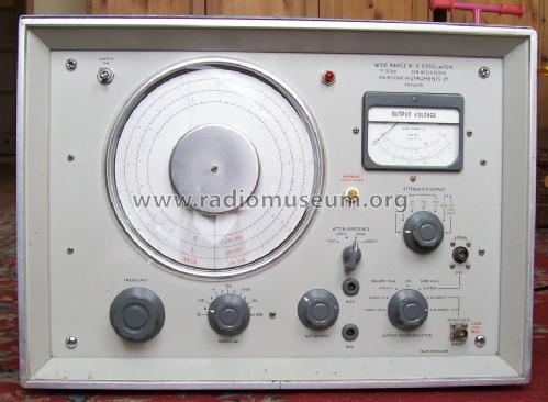 Wide Range R-C Oscillator TF1370A; Marconi Instruments, (ID = 1216999) Equipment