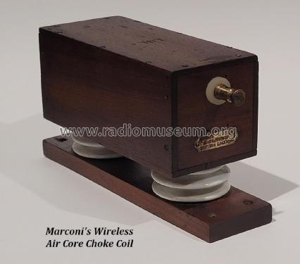 Air Core Choke Coil ; Marconi's Wireless (ID = 2801872) Radio part