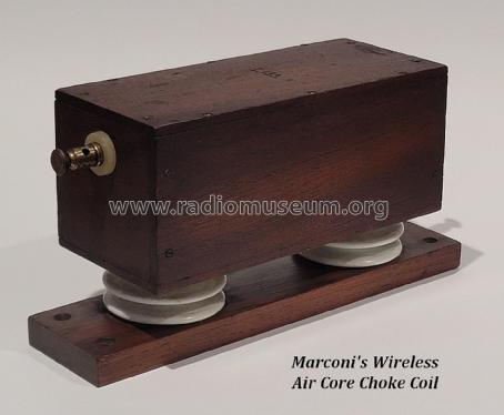 Air Core Choke Coil ; Marconi's Wireless (ID = 2801873) Radio part