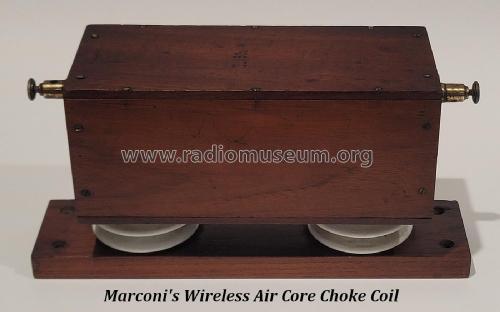 Air Core Choke Coil ; Marconi's Wireless (ID = 2801875) Radio part