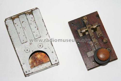 Morse Key Patt. 2426; Marconi's Wireless (ID = 2086947) Morse+TTY