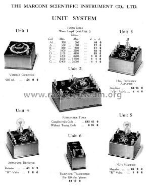 Amplifying Detector Unit No. 4; Marconi Scientific (ID = 2374133) mod-pre26