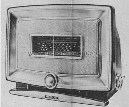 50 Ch= 450U; Marconi marque, Cie. (ID = 1483137) Radio