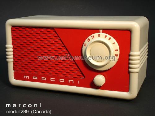 289 ; Canadian Marconi Co. (ID = 679728) Radio