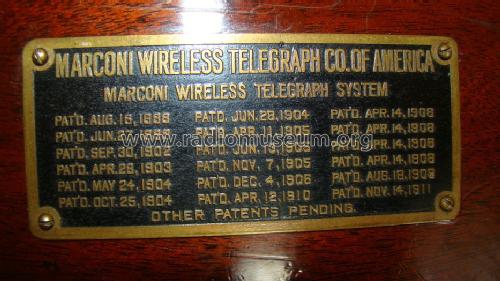 Radio Receiver 106B; Marconi Wireless (ID = 1385577) Cristallo