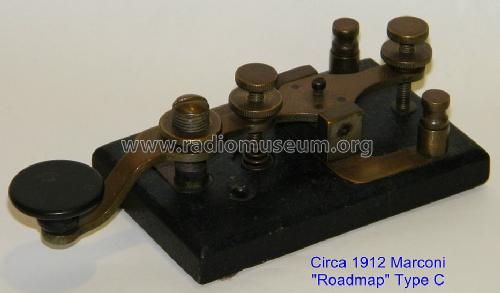 'Roadmap' Spark Key Type C; Marconi Wireless (ID = 1013498) Morse+TTY