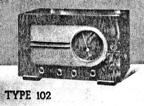 102A; Marconiphone; (ID = 1930667) Radio
