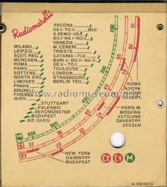 9U65M; Marelli Radiomarelli (ID = 1617841) Radio