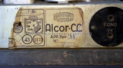 Alcor Lusso CC Ch= 55; Marelli Radiomarelli (ID = 2267017) Radio