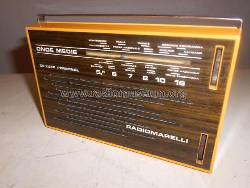 De Luxe Personal ; Marelli Radiomarelli (ID = 2362472) Radio