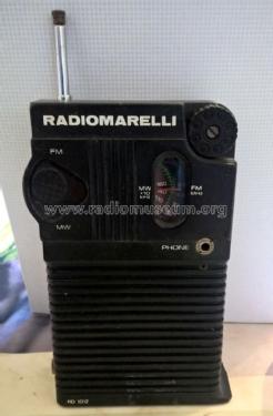 RD1012; Marelli Radiomarelli (ID = 2079056) Radio