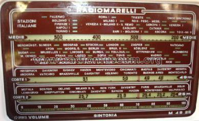 RD114; Marelli Radiomarelli (ID = 383876) Radio