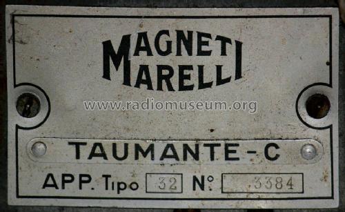 Taumante C; Marelli Radiomarelli (ID = 992530) Radio