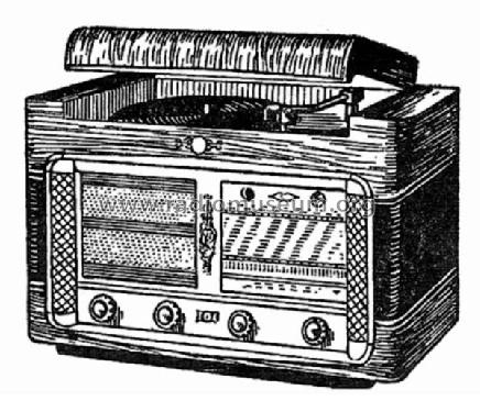 Radio-Phono RP6680 Ch= 668; Marquett-Radio (ID = 1992634) Radio