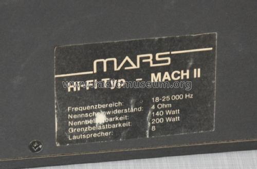 Mach II ; MARS-Radio-Stereo; (ID = 2228924) Altavoz-Au