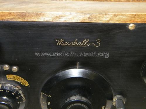 Marshall 3 B-1; Marshall Radio (ID = 1228041) Radio