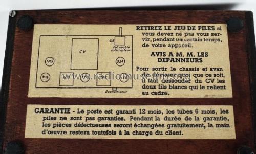 Poste portatif Ch= Martial PG503; Homebrew - RECENT (ID = 3094945) Radio