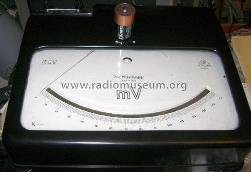 Präz. Millivoltmeter 134410; Martin es Sigray R.T (ID = 1769834) Equipment